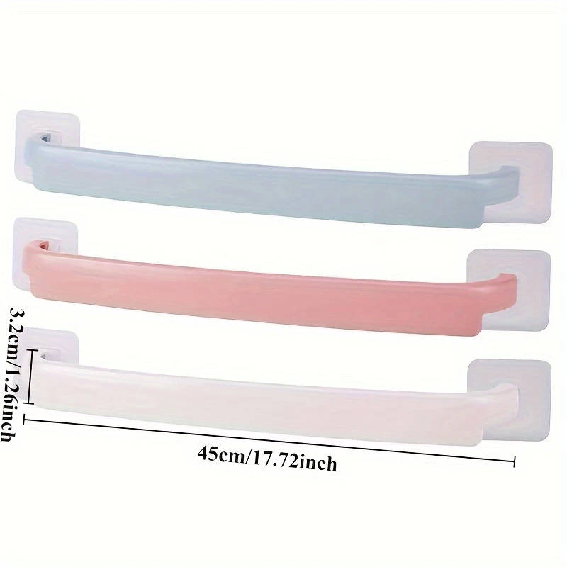 1pc Sesame Cheap Factory Price Multifunctional Wall-Mounted Storage Rack NO Drilling Towel Bar Singl