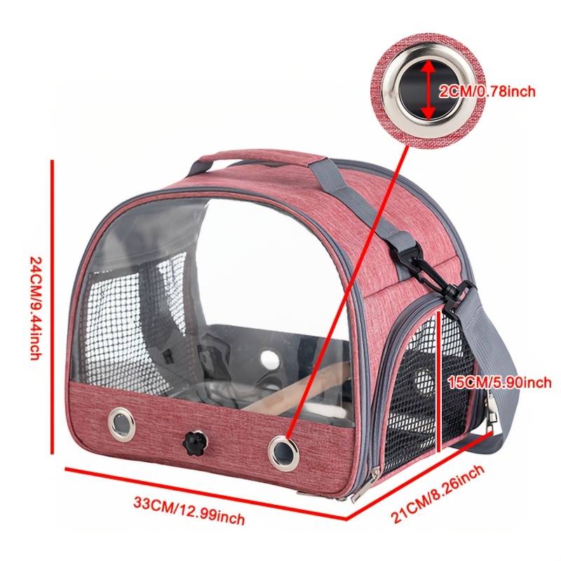 1pc Navy Blue Pet Bag