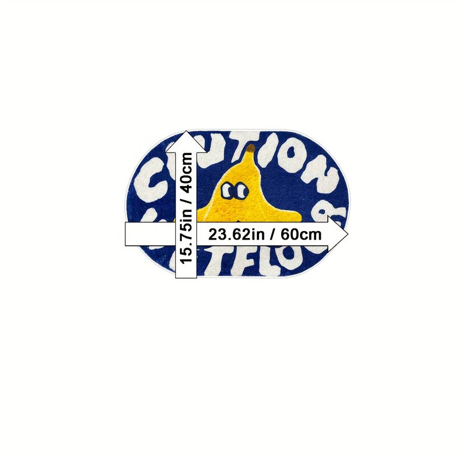 1Pc Blue 15.75x23.62inch 40x60cm Floor Mat