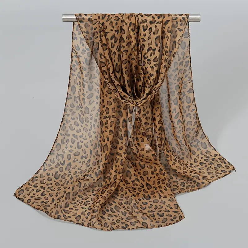 Bohemian Style Women'S Long Printed Scarf