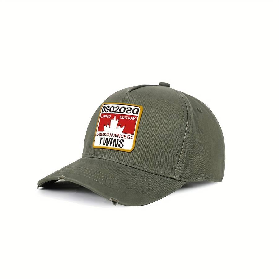1pc F108 Limited Edition Distressed Cotton Baseball Cap Twins Design Hand Wash Only Stretch