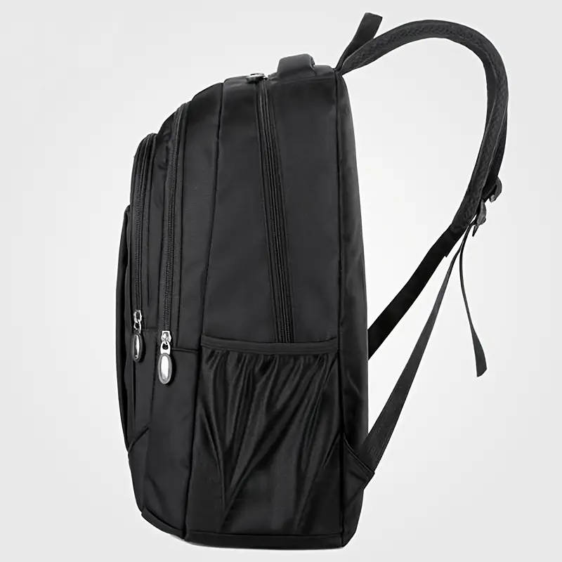 1pc Simple Fashion Business Backpack Casual Travel Backpack Large Capacity Laptop Storage Backpack Z