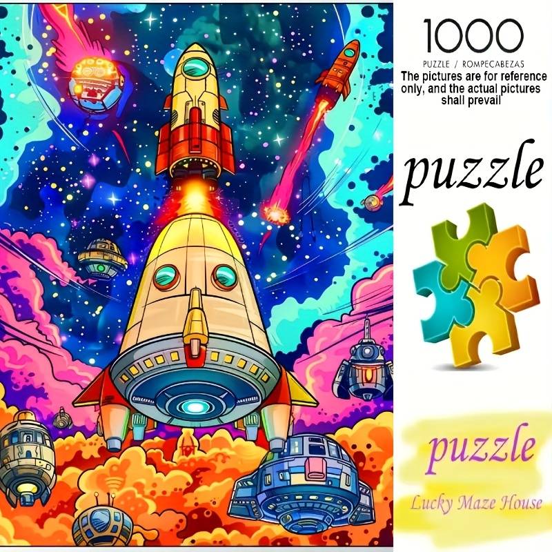 1000 Piece Mini Paper Jigsaw Puzzle