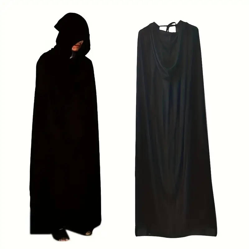 Unisex Halloween Hooded Cloak For Adults