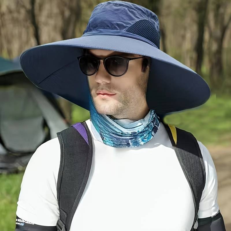 1pc One Day Available for 24 Hours Extra Large Brim 15.01 cm Sun Hat Fashionable Adjustable Wide R