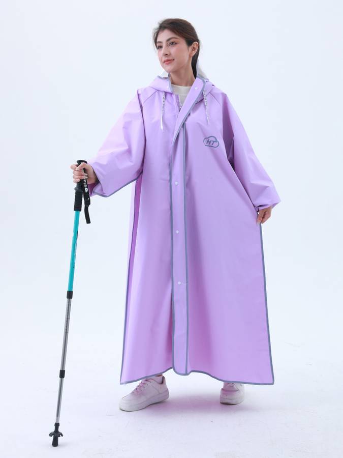 Raincoat Dark Violet Size L