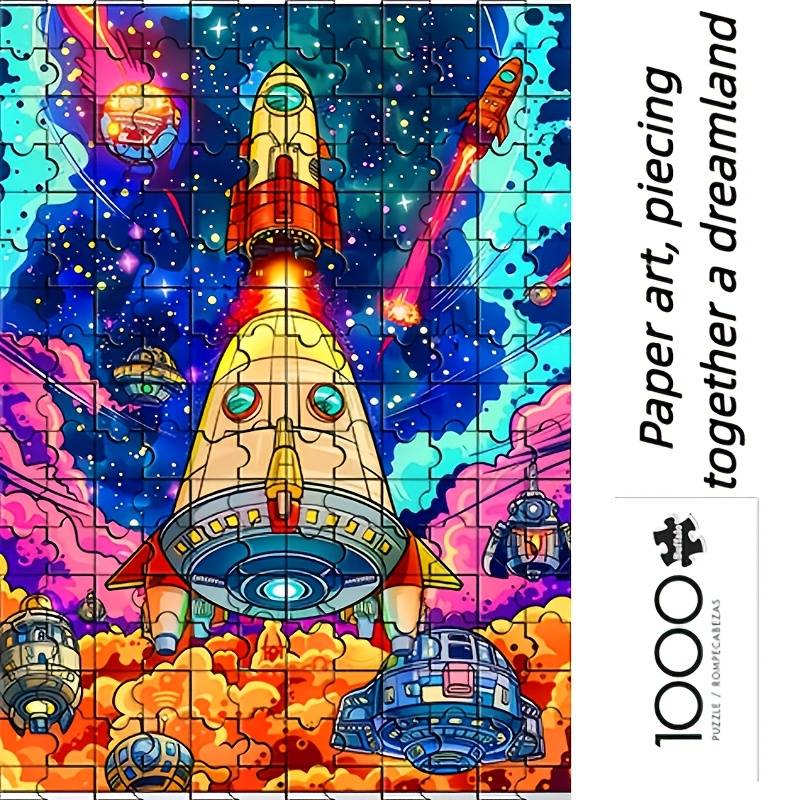 1000 Piece Mini Paper Jigsaw Puzzle