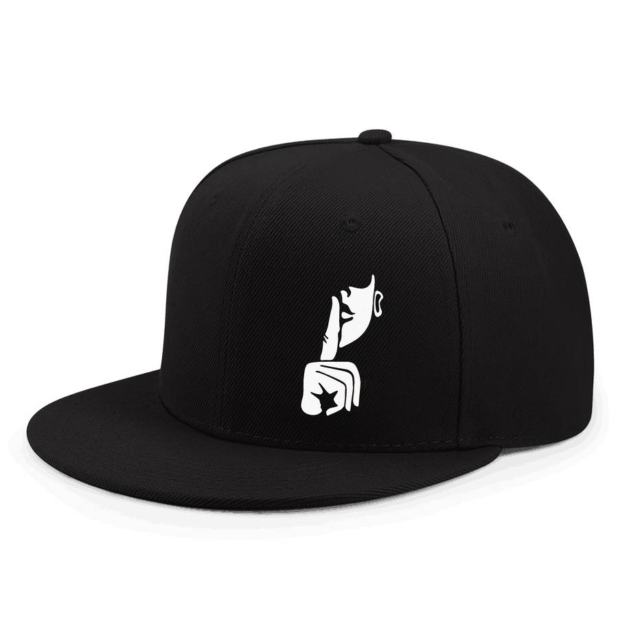 Unisex Hip-Hop Baseball Cap Adjustable Polyester Snapback Retro Style With Geometric Shush