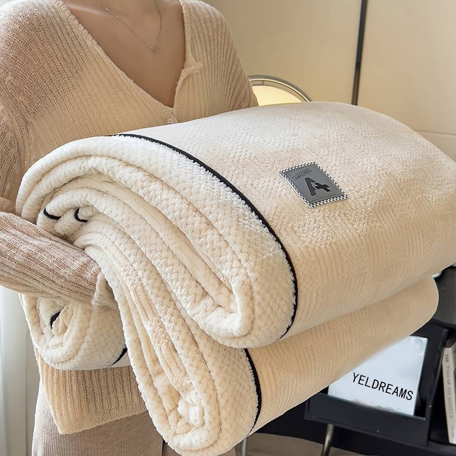 1ps Blanket Color White B size 200x230cm
