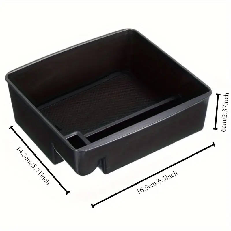 Armrest Box Secondary Storage Organizer For Toyota Land Cruiser Prado 150