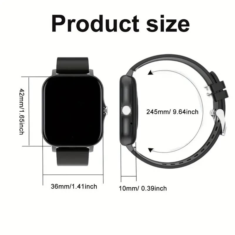 Smart Watch Is a Full Touch Screen Multi-Functional Smart Sports Watch That Can Answer And Make Call