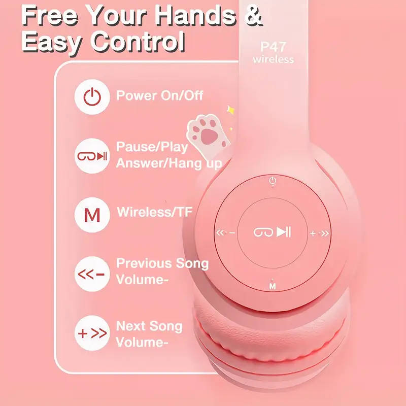 Wireless Bluetooth Headset
