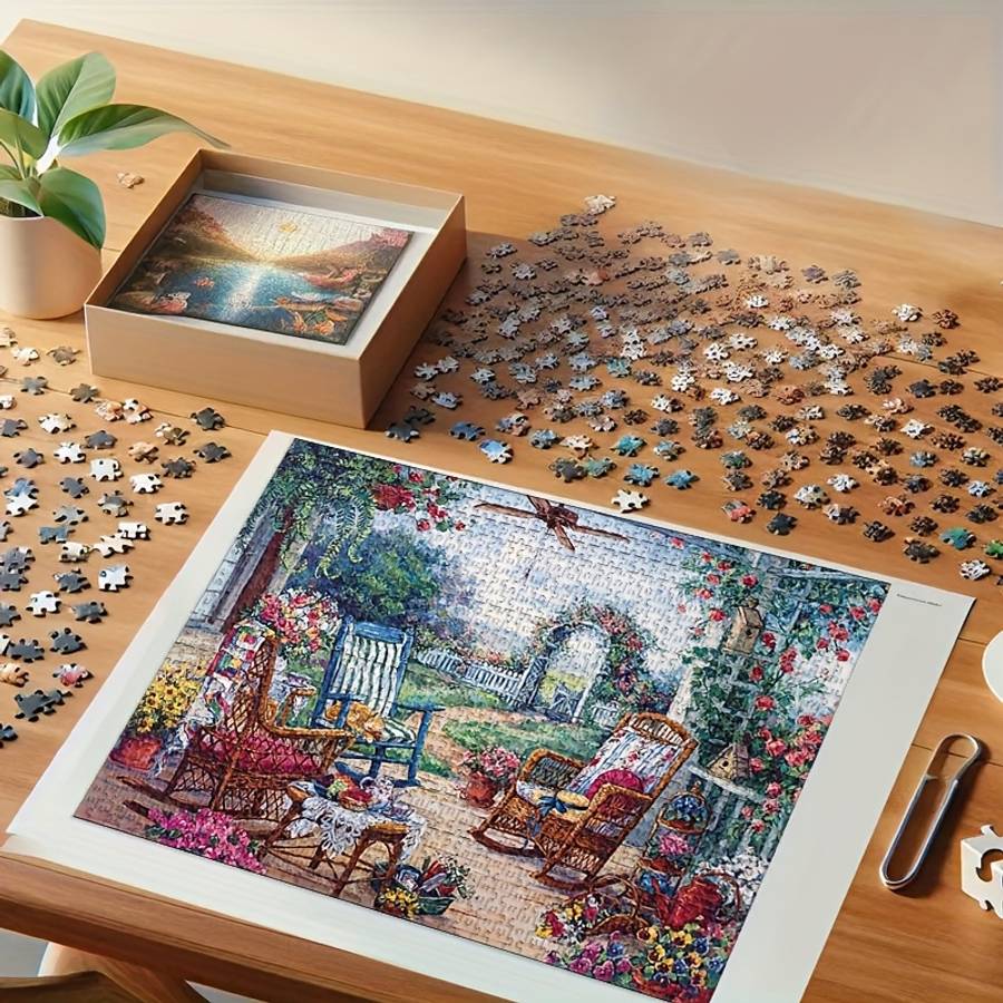 1000 Piece Paper Jigsaw Puzzle For Adults Puzzle 38.0x26.01 cm Hellis