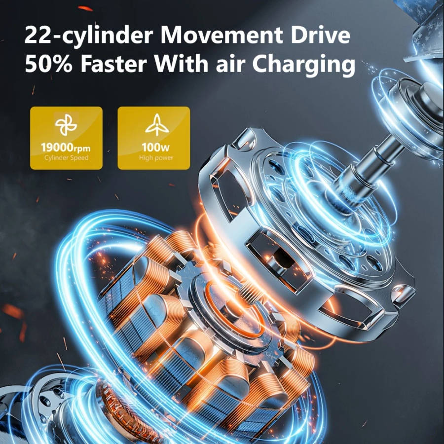 1pc Digital Tire Inflator Portable Car Air Compressor Pump Air Pump for Auto Car Motorcycles Bicycle