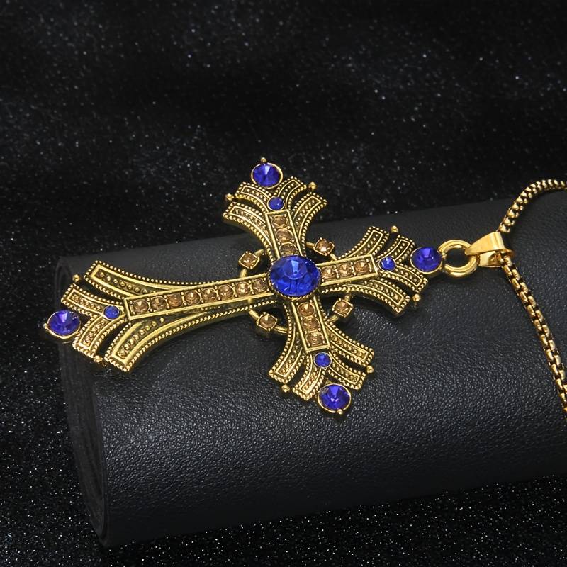 1 Piece Red Jesus Theme Pendant