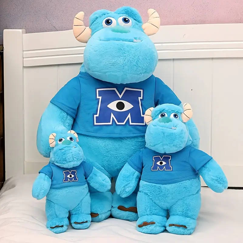 Blue Monster Plush Toy 27cm