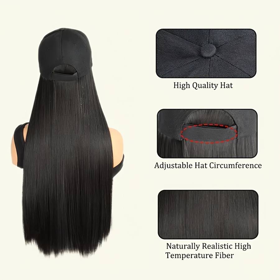 1Pc Light Brown 40.64cm Fashion Design Wig