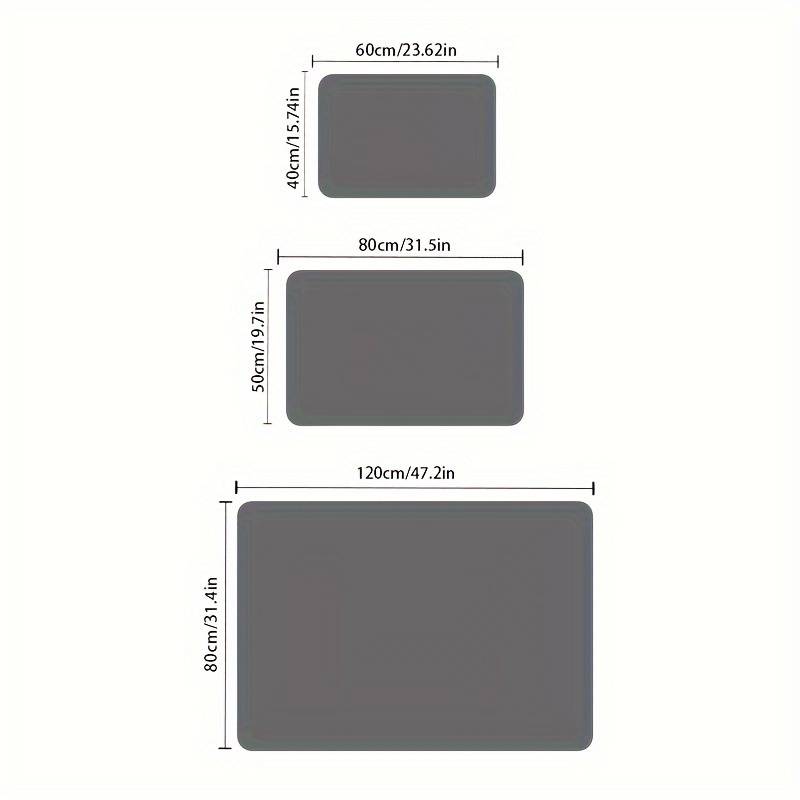 1Pc 40x60cm 15.74x23.62inch Floor Mat