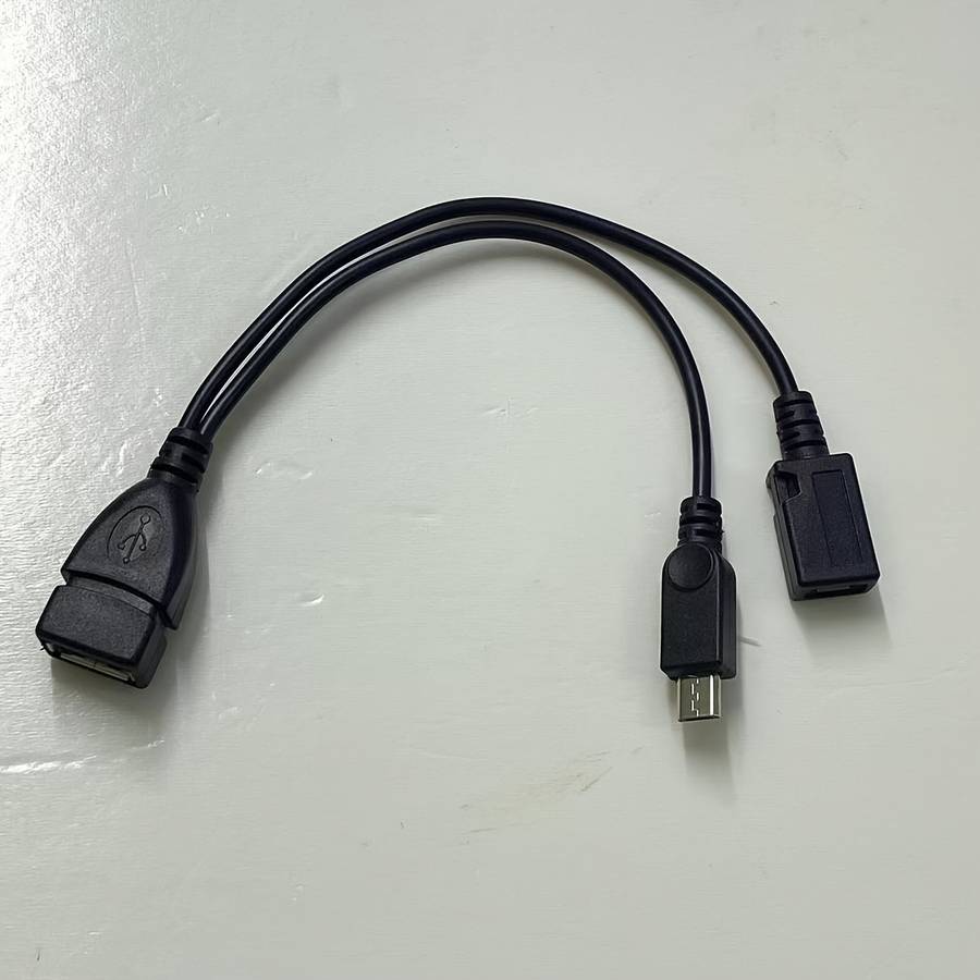 1 Pack OTG Cable USB Port Terminal Adapter