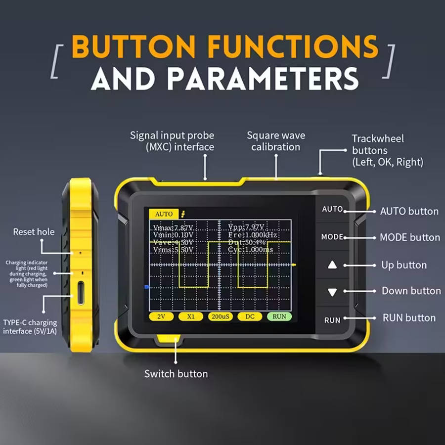 Handheld Mini Oscilloscope