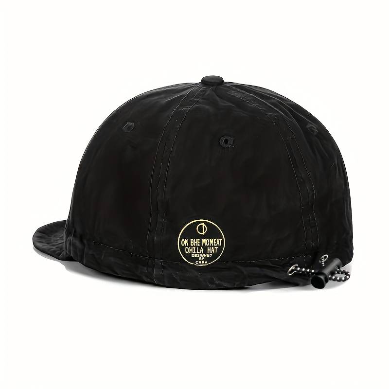 1pc Men's Lightweight Quick-Dry Breathable Sun Protection Hat Stylish Beige Casual Sports Cap wit