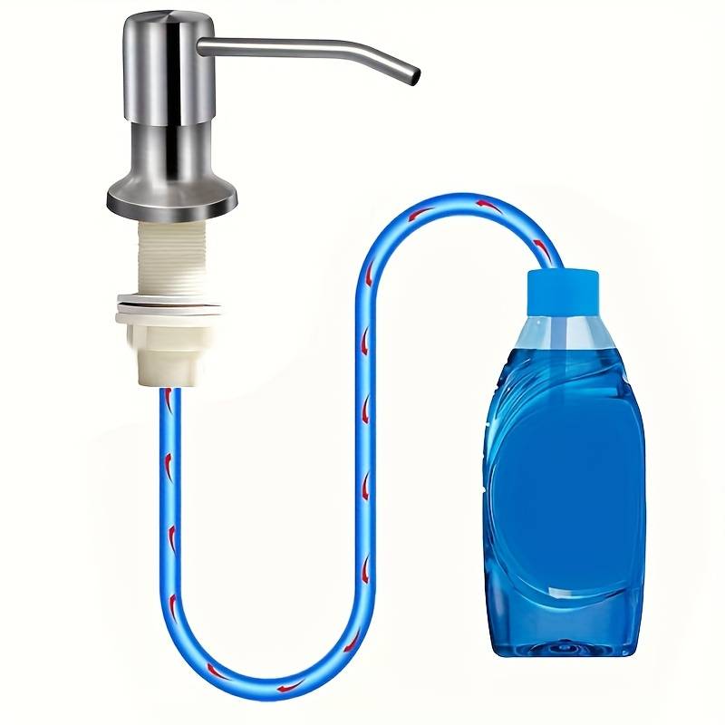 1pc Soap Dispenser For Kitchen Sink With Extension Tube Kit
