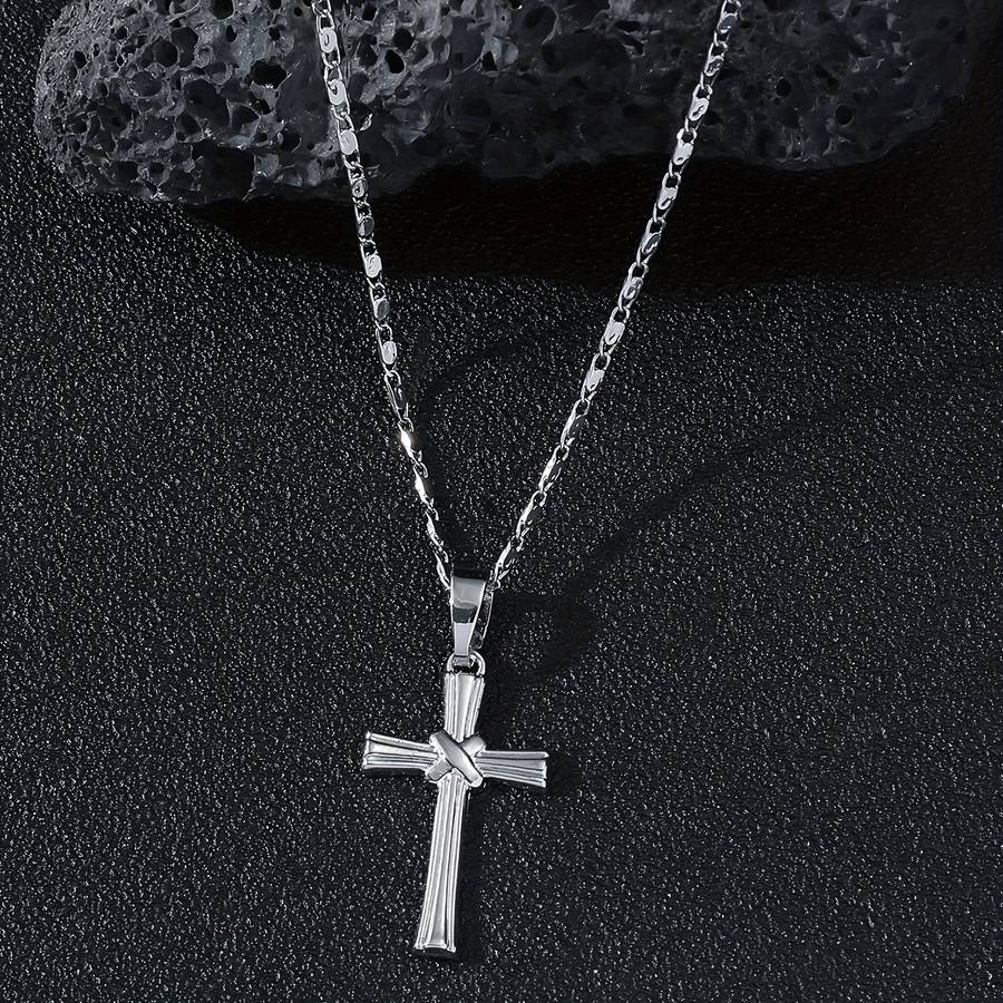 1 Piece White Jesus Theme Pendant