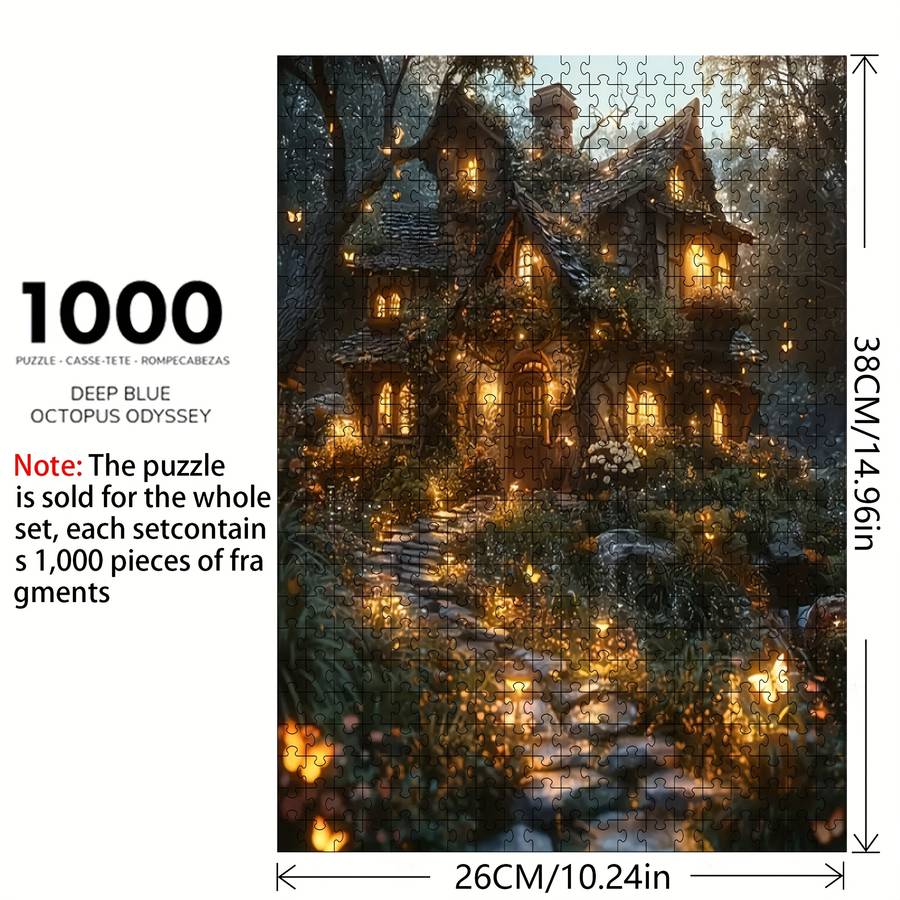 1000 Piece Paper Jigsaw Puzzle For Adults
