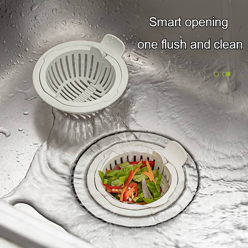 1pc Kitchen Sink Strainer Drain Filter for Sink Sewer Clog Prevention Drainer Household Dish