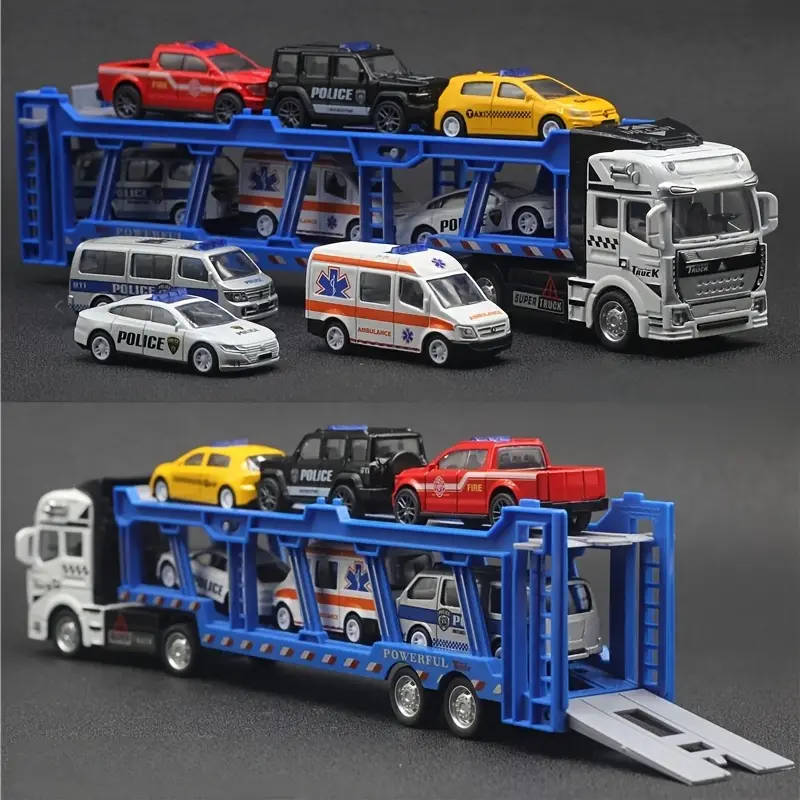 Alloy Double-Decker Transport Vehicle