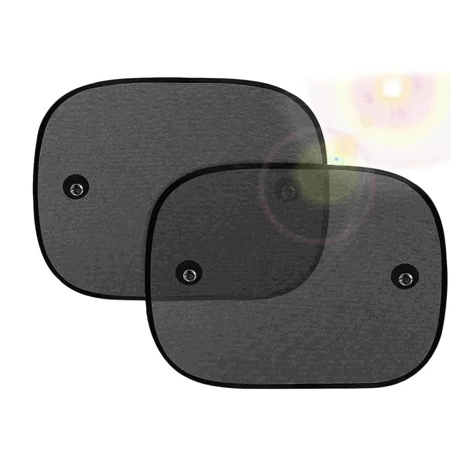 2 Polyamide Side Window Sunshades with Suction Cups