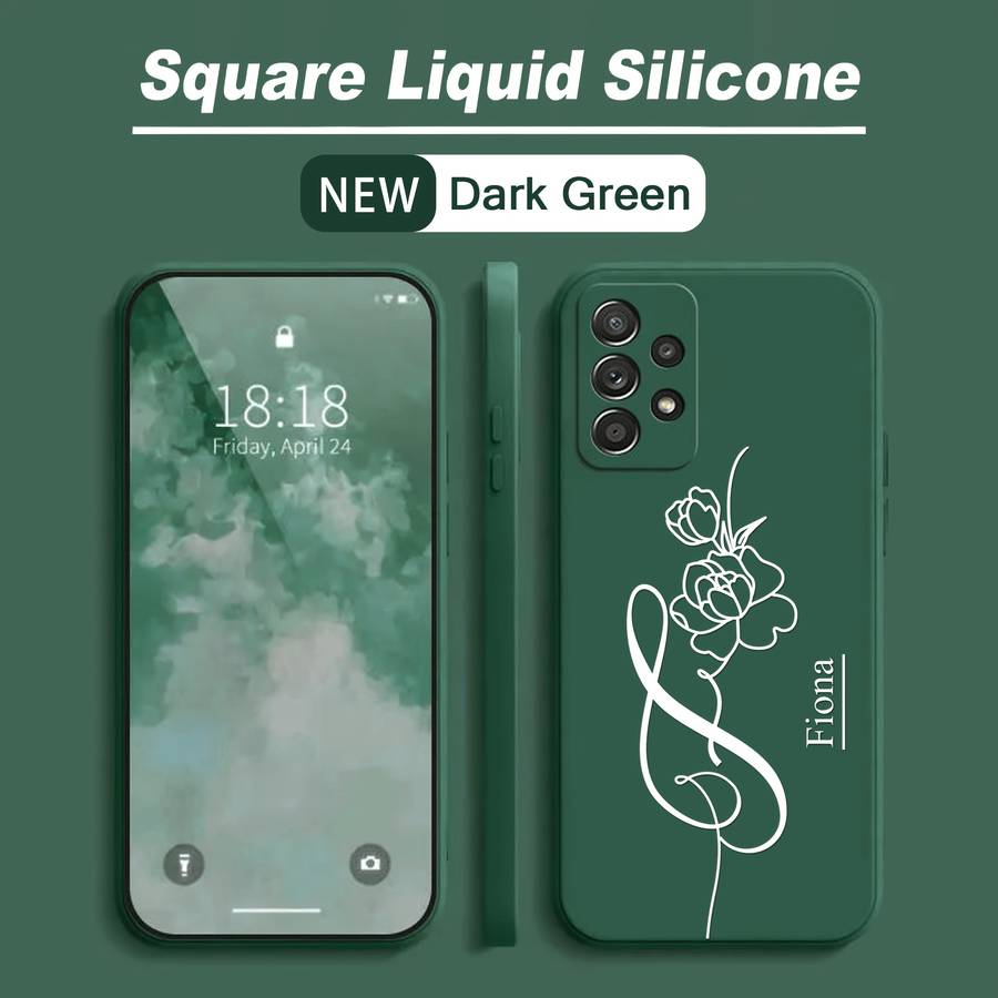 1pc Green For Samsung Galaxy A13 Phone Cases