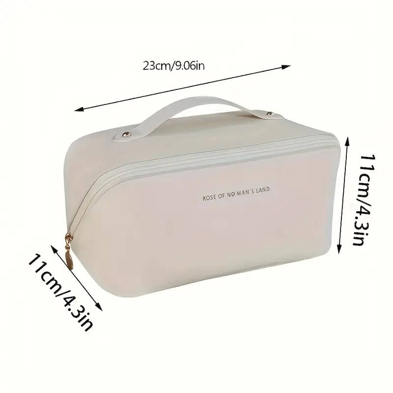 1pc Portable Functional Makeup Bag Travel Waterproof Cosmetic Storage Pouch Toiletry Wash Organizer