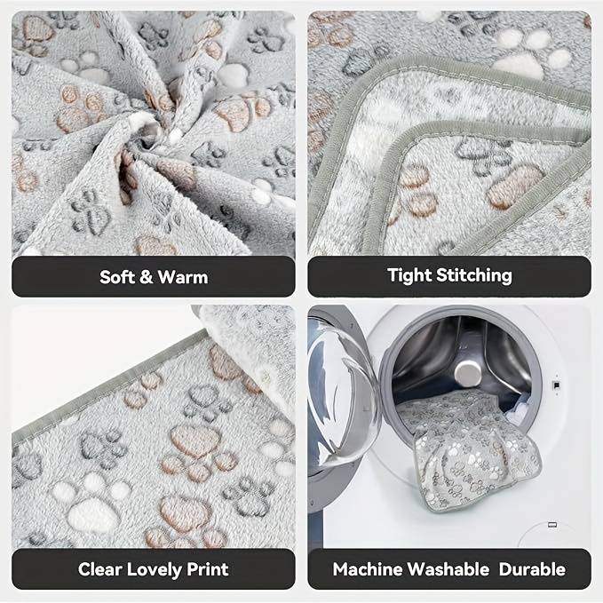 1ps Blanket Color Mixed Color size M  52x76cm  x3