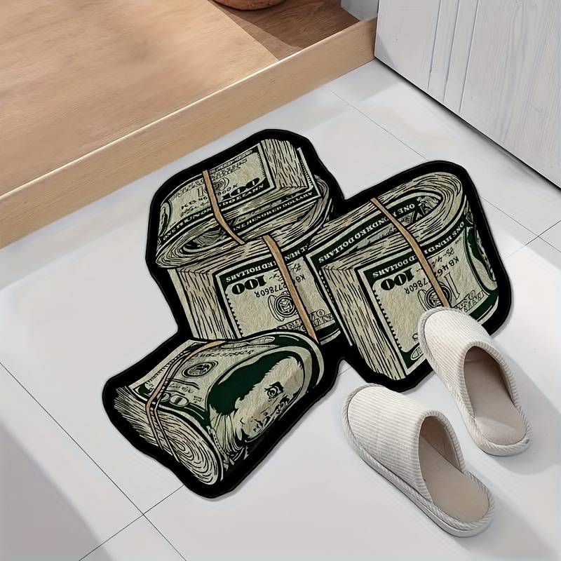 1Pc 47x77cm 18.5x30.31inch Pattern 3 Floor Mat