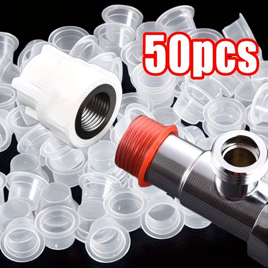 50Pcs Silicone Washers Set Leak Proof Sealing For Pipes Hoses