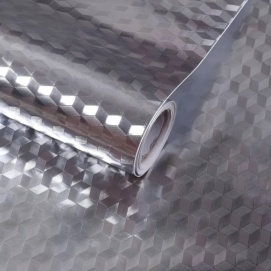 1PC Wall StickersSilver  Vine Man40cm WideX200cm