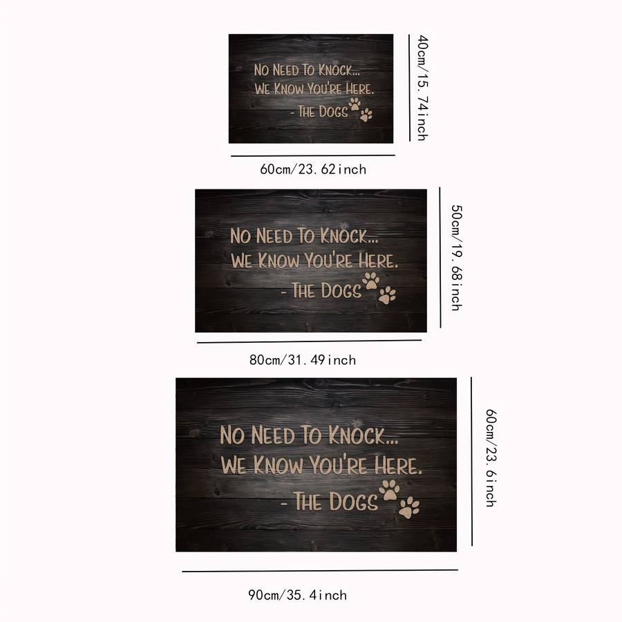 1Pc 19.69x31.50inch 50x80cm Floor Mat