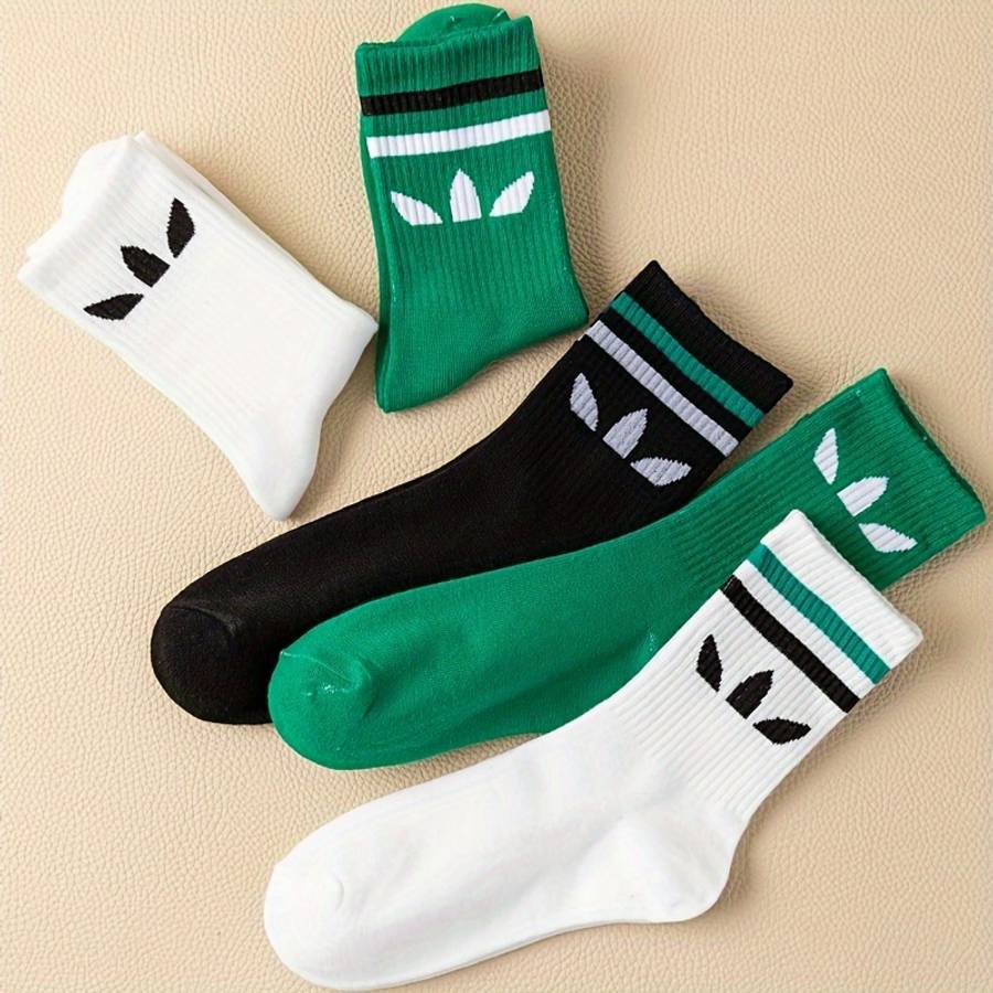 10 Pairs Multicolor One Size High Elastic Socks