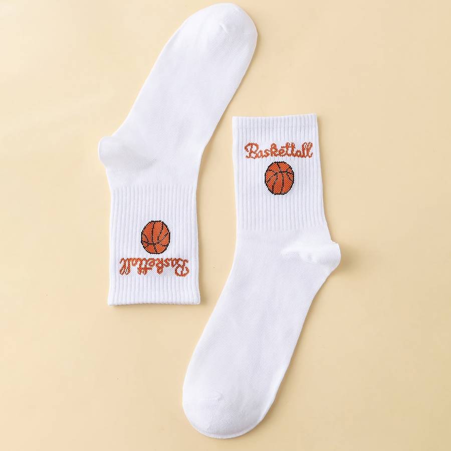 1 Pair Polychrome  Socks