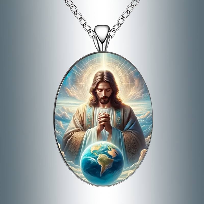 1pc Jesus Theme Pendant