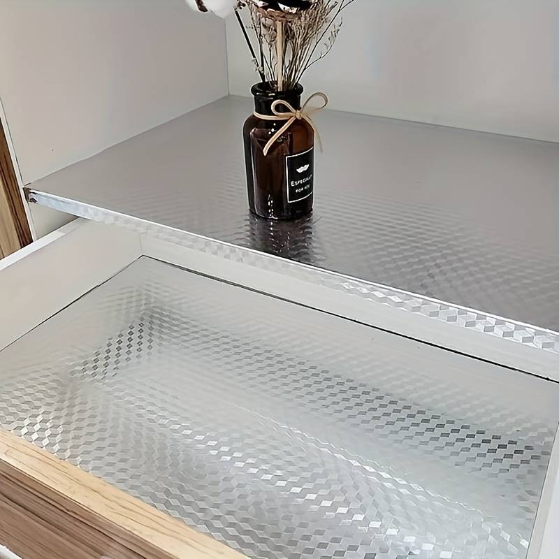 1PC Wall StickersSilvery diamond drawer liner100.0 cm x 39.98 cm