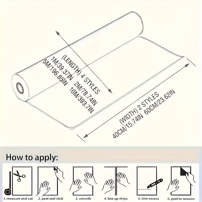 1PC Wall Stickers10.0Meterx59.99cm