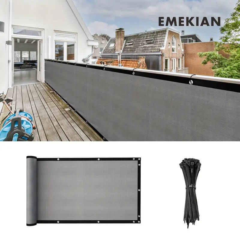 Balcony Privacy Barrier Fence 1*3M