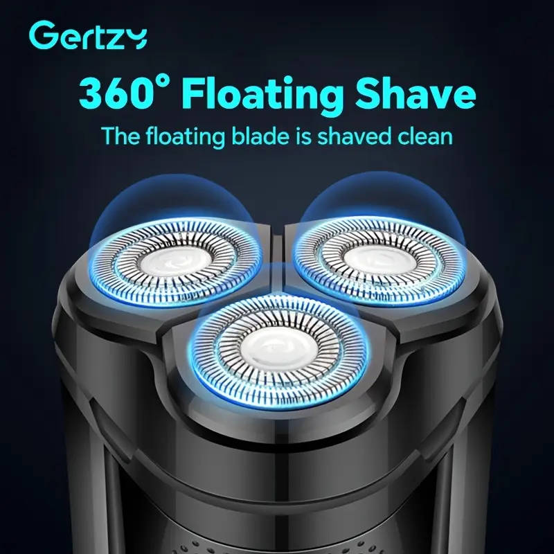 1pc Electric Shaver Rechargeable Mini Portable Shaver Intelligent Floating Shaver Cordless Shaving R
