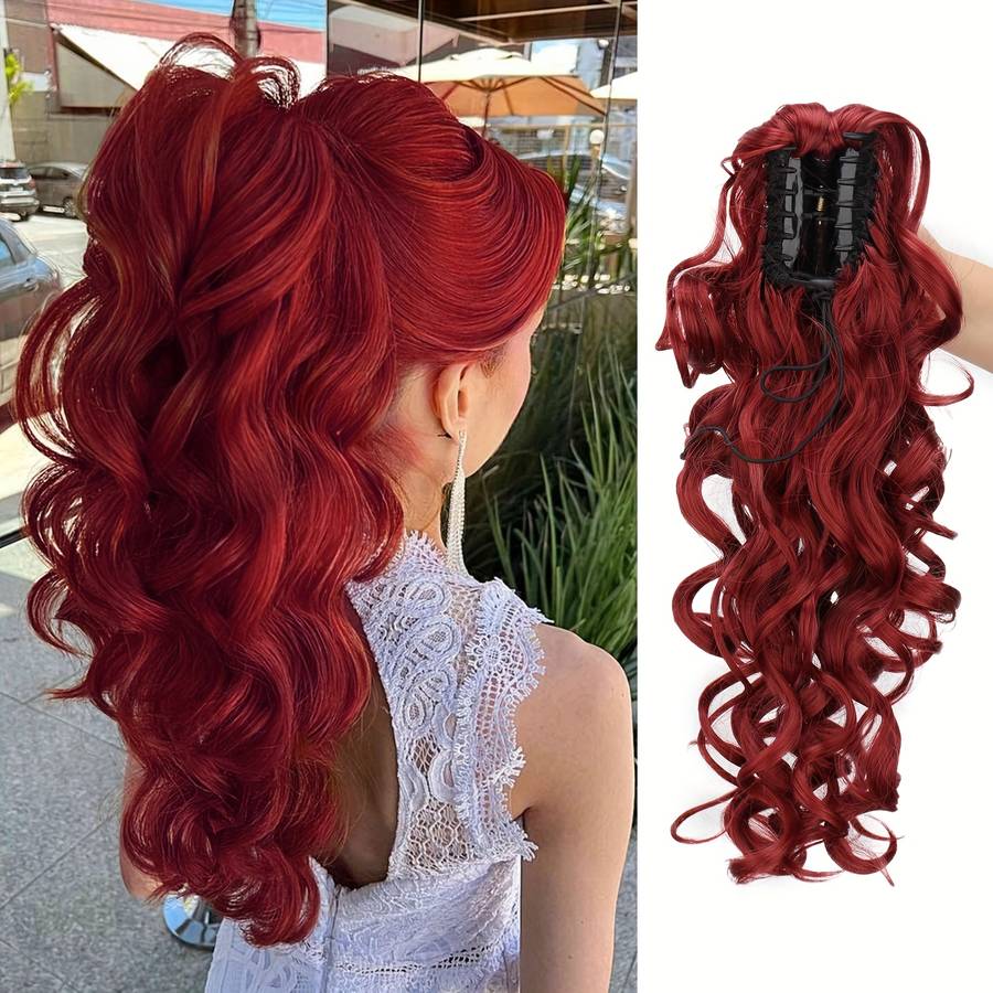 1Pc Grey 40.64cm Fashion Design Wig