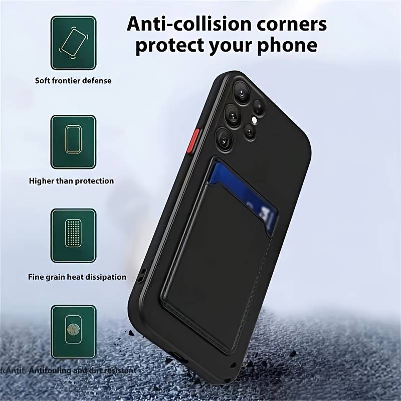 1pc Black For Samsung Galaxy Note 20 Phone Cases