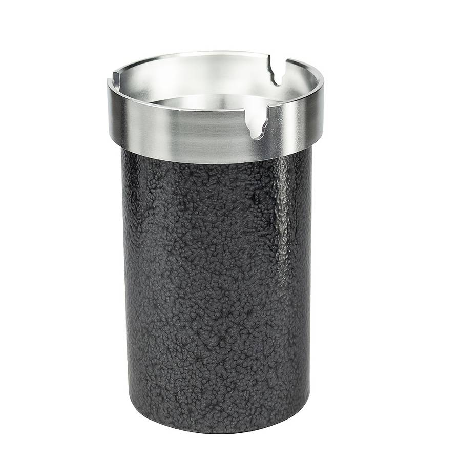 1pc Aluminum Alloy Golden Ashtray