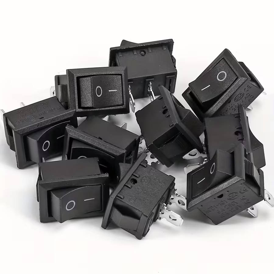 10pcs Mini ON And Off Rocker Switch
