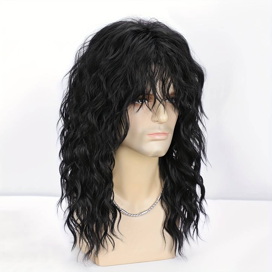 1Pc Black Fashion Design Wig